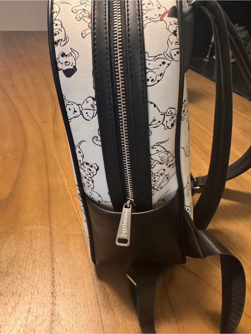 Disney Loungefly White & Black 101 Dalmatians Backpack with Coin Pouch